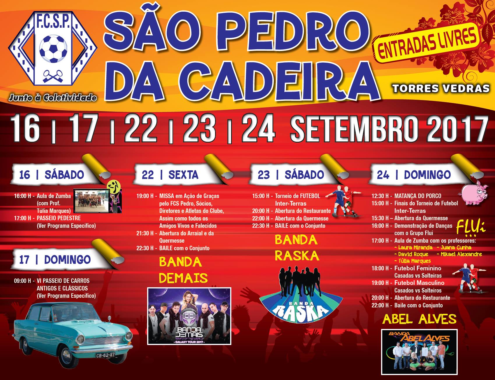 festa sao pedro da cadeira 2017